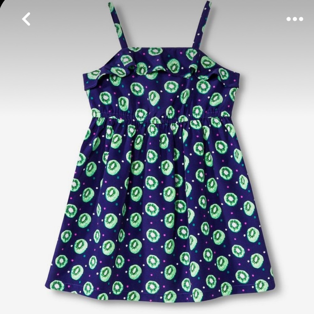 NWT 12-18 Months Kiwi Print Cherokee Summer Dress
